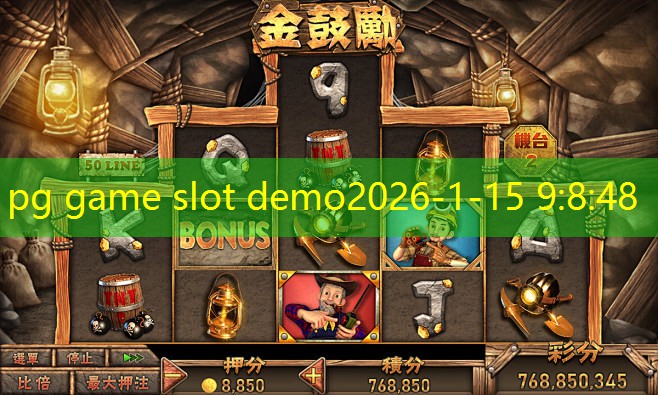 pg game slot demo
